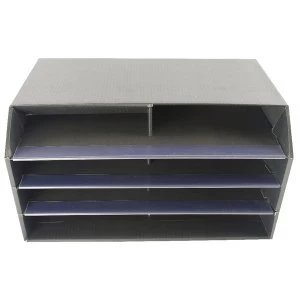 Image of Q Connect Mail Sorter Black KF01039