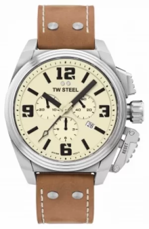 Image of TW Steel Canteen Chronograph Cream Dial TW1010 Watch