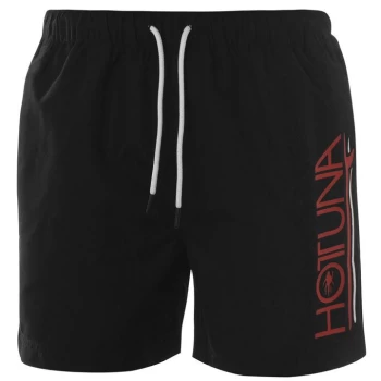 Image of Hot Tuna Logo Shorts Mens - Black