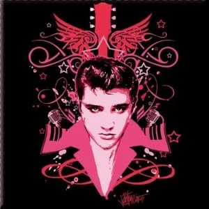 Image of Elvis Presley - Let's Face It Fridge Magnet