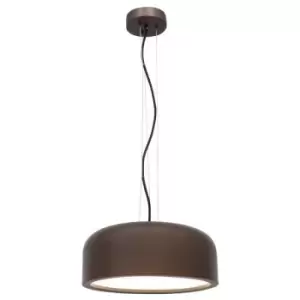 Image of Netlighting Merano Independence 2 Light Dome Pendant Ceiling Light Metal, Matt C