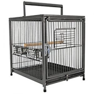 Image of PawHut Parrot Carrier Black 355mm x 457mm x 560 mm