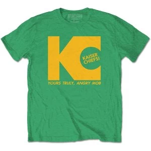 Image of Kaiser Chiefs - Yours Truly Unisex Medium T-Shirt - Green