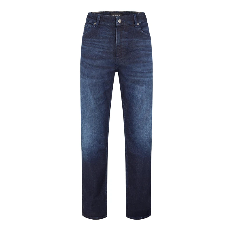 Image of Boss Boss H-Re.Maine 10263151 02 Slim Fit Jeans Mens Dark Blue male 30W R