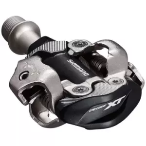 Image of Shimano XT M8100 Race SPD MTB Pedals - Silver