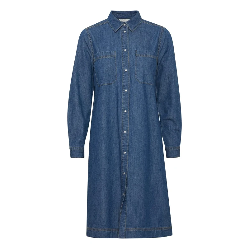 Image of b.Young Womens shirt dress b.young Lucy 3 Bleu Female 34