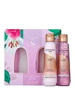 Image of Sanctuary Spa Lily & Wild Rose Gift Set