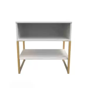 Image of Welcome Furniture Copenhagagen Single Open Locker (diego) - Marble