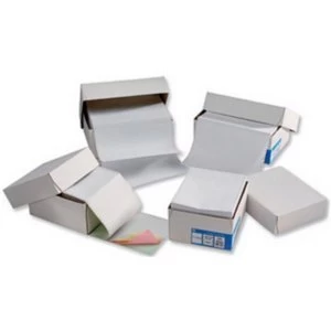 Image of 5 Star Office 11" x 368mm Computer Listing Paper 1 Part Plain Unperforated Sheets White 1 x Pack of 2000 Sheets