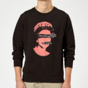 Image of Sex Pistols God Save The Queen Sweatshirt - Black - M