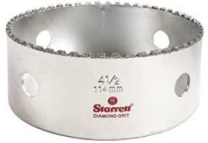 Image of Starrett Diamond Coated Hole Saw 114mm