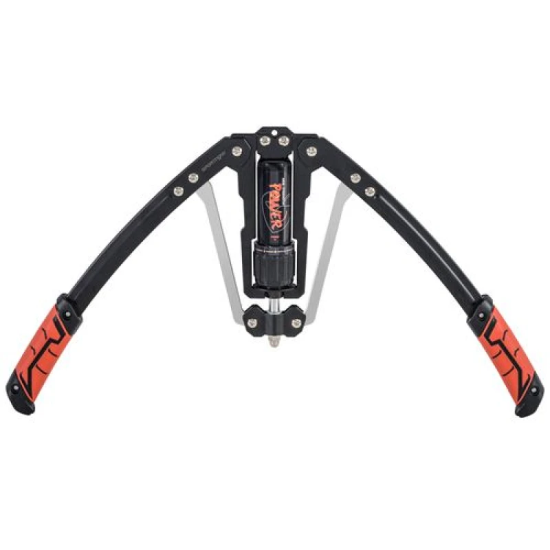 Image of SPORTNOW Hydraulic Chest Expander With 22-440Lbs Resistance For Upper Body Exercise, Black A91-354V00BK