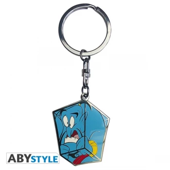Image of Disney - Aladdin/ Genie Metal Keyring