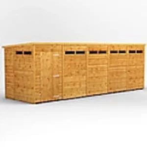 Image of Power Garden Shed 206PPSS Golden Brown 20x6