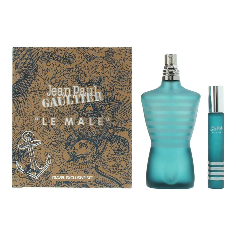 Image of Jean Paul Gaultier Le Male Gift Set 125ml Eau de Toilette + 20ml EDT
