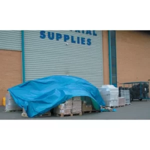 Image of 7.0MX9.0M Heavy Duty Blue Tarpaulin