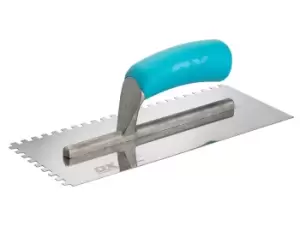 Image of OX Tools OX-T535710 OX Trade Notched Stainless Steel Tiling Trowel 10mm