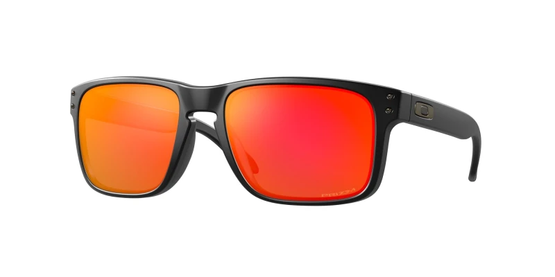 Image of Glasses Oakley Holbrook Orange Black