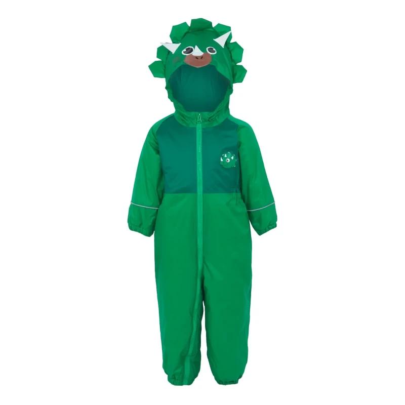 Image of Baby waterproof suit Regatta Mudplay III Vert Unisex 6/12 mois