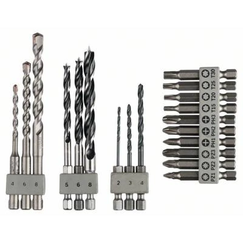 Image of Bosch Accessories Bosch Accessories 2609256989 19 Piece Universal drill bit set 2609256989