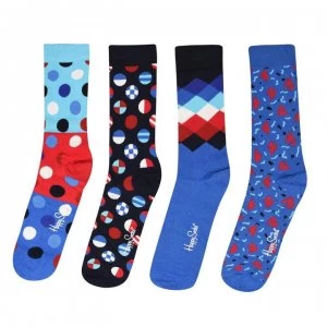 Image of Happy Socks 4 Pack Dot Socks - Multi