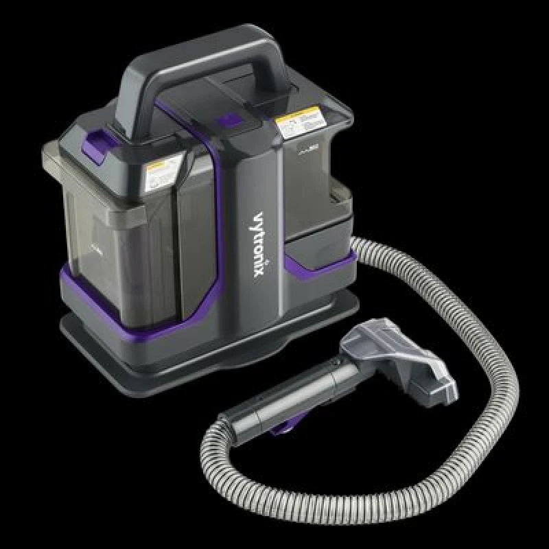 Image of Vytronix Vytronix Spot Cleaner Corded Spot & Stain Remover With Self Clean Function in Purple Purple One Size Unisex 5060733950527