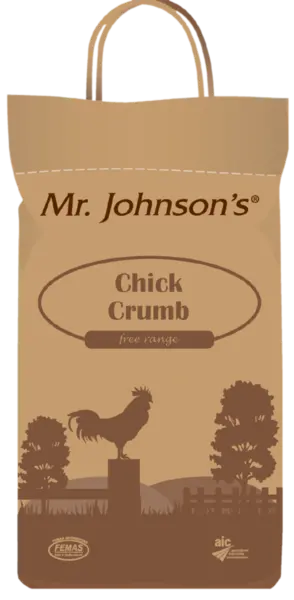 Image of Mr Johnson's Chick Crumb Bird Food 5kg