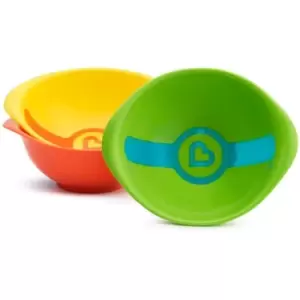 Image of Munchkin White Hot Bowls bowl with heat sensor 6 m+ 3 pc