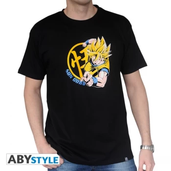 Image of Dragon Ball - Dbz/ Goku Super Saiyan Mens Medium T-Shirt - Black