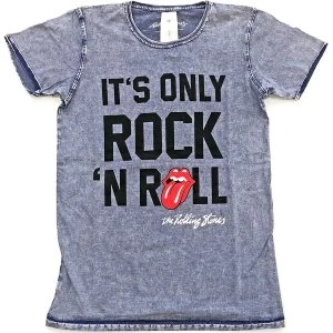 Image of The Rolling Stones - It's Only Rock N' Roll Unisex X-Large T-Shirt - Blue
