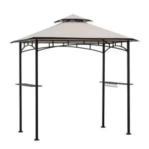 Image of Sunjoy Grill Gazebo LINAS - 244cm x 152cm - Cream