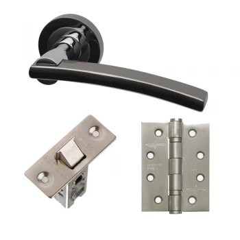 Image of LPD Internal Chrome Sirus Handle Hardware Pack - Latch