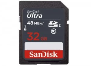 Image of Ultra 32GB SDHC UHS I CL10 Memory Card