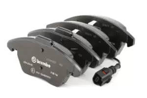 Image of BREMBO Brake pad set VW,AUDI,SKODA P 85 146 3C0698151A,3C0698151C,3C0698151D 3C0698151J,8J0698151,8J0698151C,3C0698151A,3C0698151C,3C0698151D