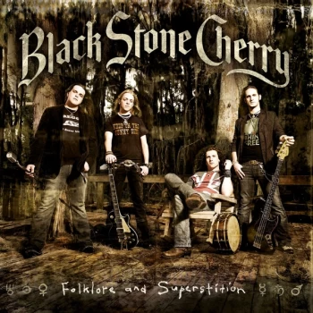 Image of Black Stone Cherry - Folklore And Superstition Limited Edition Gold & Black Vinyl