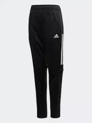 Image of Boys, adidas Condivo 20 Training Tracksuit Bottoms, Navy/White, Size 5-6 Years