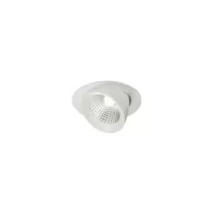 Image of Knightsbridge - Round LED Recessed Adjustable Downlight, 230V 15W