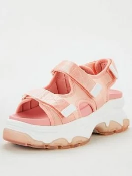 Image of Tommy Jeans Sporty Chunky Sandals - Peach