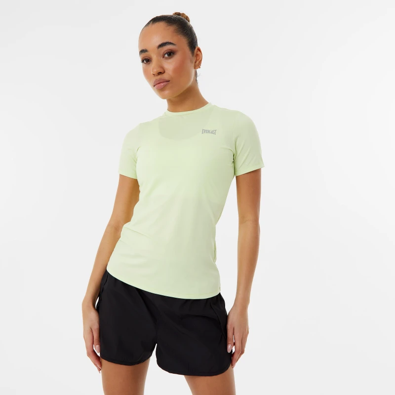 Image of Everlast Training T-Shirt Womens - Green Green 8