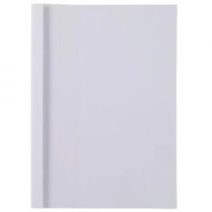 Image of GBC Thermabind Leathergrain Covers A4 4mm 150 Microns 40 Sheet Capacity 100 Per Pack