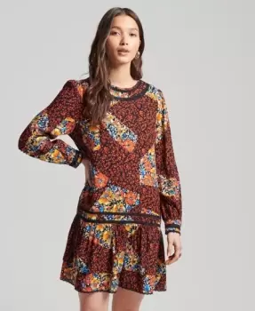 Image of Superdry Lace Mini Dress