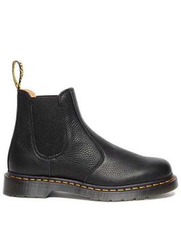Image of Dr. Martens Leather Ankle Boots Black Men 36 (3.5);45 (10 to 10.5);44 (9.5);43 (9);42 (8);41 (7);39 (5.5 to 6);38 (5);37 (4)