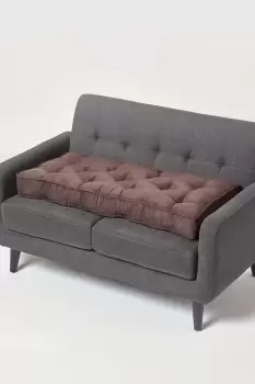 Image of Faux Suede 2 Seater Booster Cushion