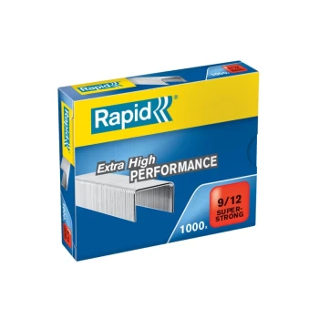 Image of Rapid Superstrong Staples 9/12 (1000) - Outer Carton of 5
