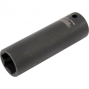 Image of Draper Expert 1/4" Drive Hi Torq Hexagon Deep Impact Socket Metric 1/4" 11mm