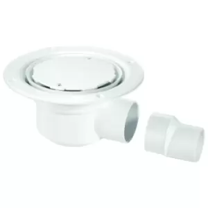 Image of McAlpine Shower Gully 50mm x 100mm TSG50WH - 553066