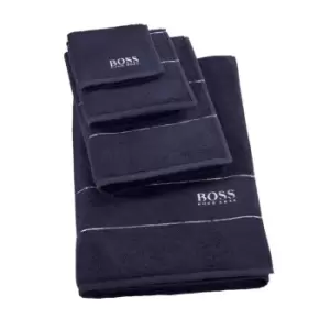 Image of Boss Egyptian Cotton Plain Towel - Blue