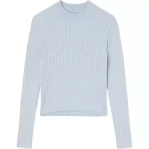 Image of Calvin Klein Jeans Mono Badge Knit Jumper - Blue