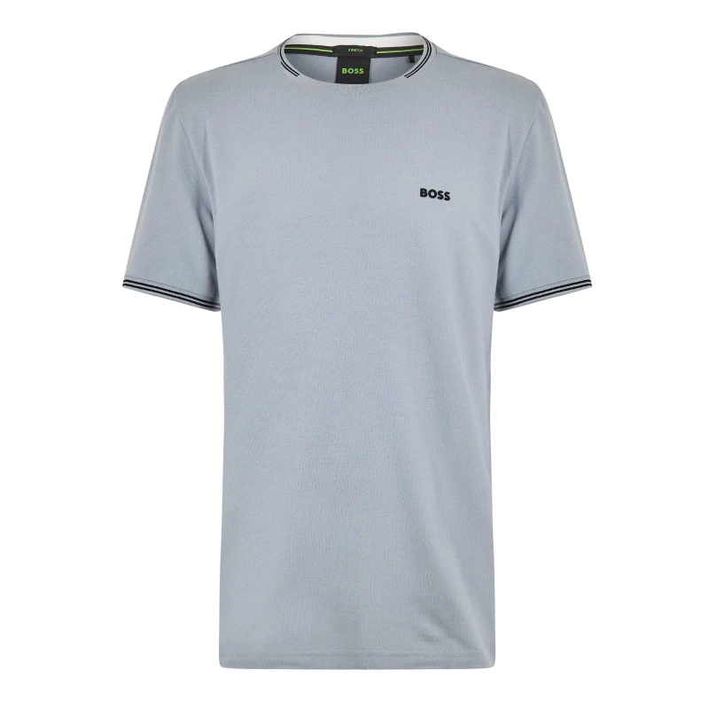 Image of Boss Mens HBG Taul Regular Fit T-Shirt Dark Grey male S