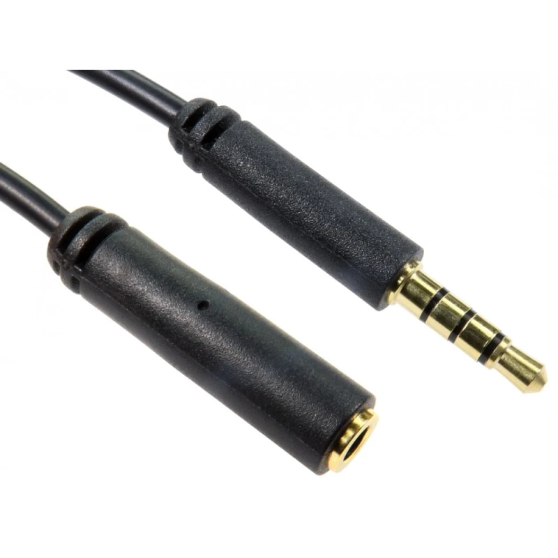 Image of Cables Direct CDL 2m 3.5mm TRRS M-F Ext